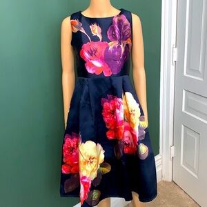 Choies Floral Sleeveless Dress Size Small EUC